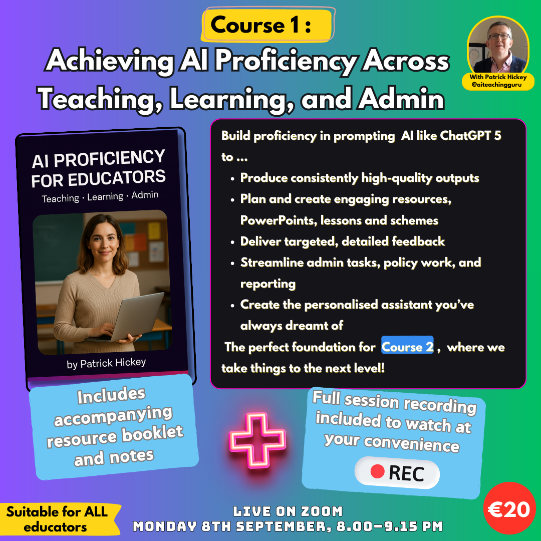 Course 1: AI Proficiency for Educators